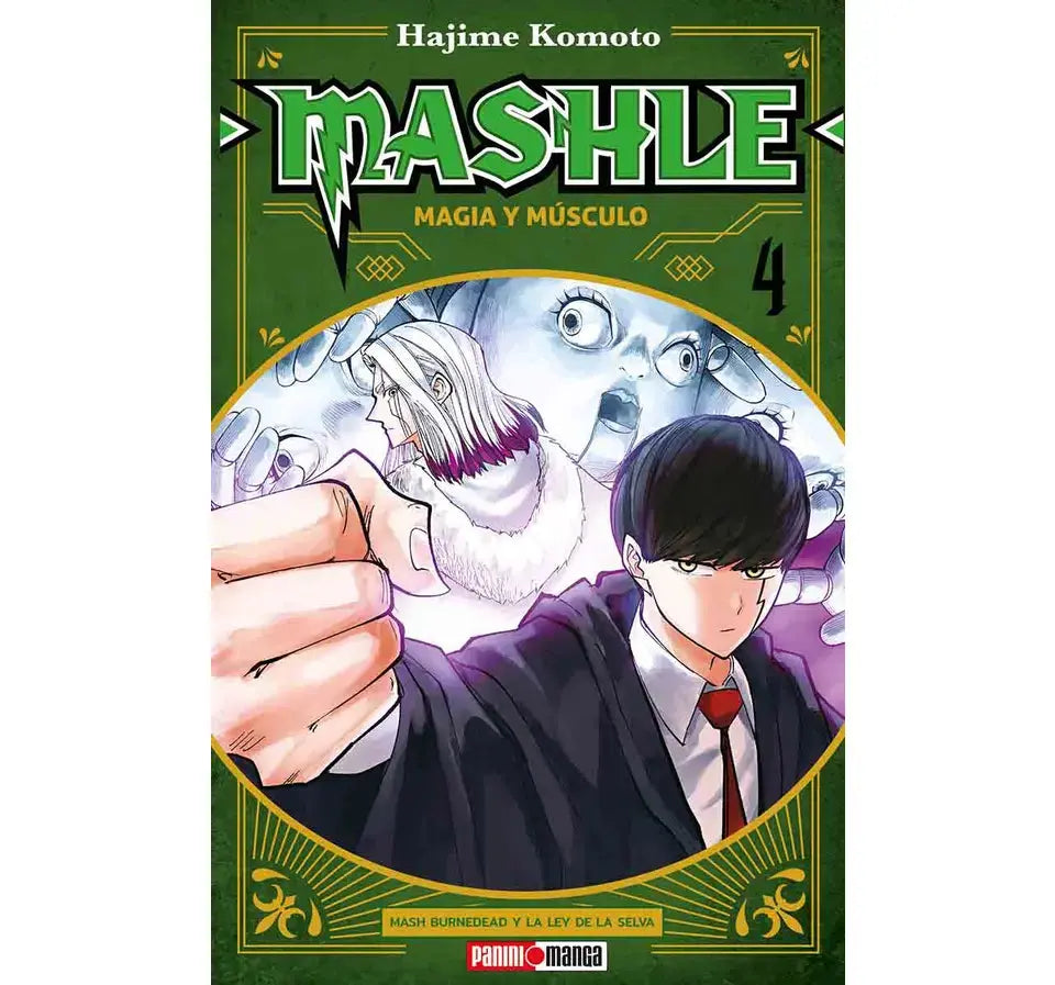 Mashle Magia Y Musculos Panini Elegir Tomo Español N°4 - Panini