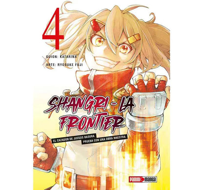 Shangri La Frontier Panini Manga Completo Por Tomo Español N°4 - Panini