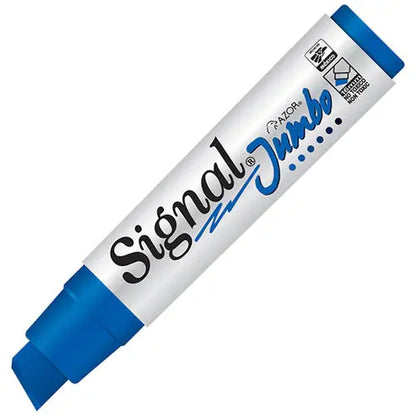 Plumón Permanente Azor Jumbo Signal Secado Rápido 1 Pieza Elige Color Azul - Azor - detalle