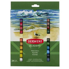 DERWENT - Caja de acuarelas con 24 tubos de 12 ml - derwent