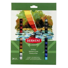Derwent academy - Caja con 24 tubos de óleo de 12 ml c/u Derwent academy - Caja con 24 tubos de óleo de 12 ml c/u - DERWENT - vista lateral