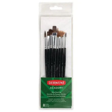 DERWENT - Pinceles surtidos con 8 piezas - DERWENT