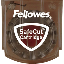 Navajas SafeCut™ para Cortadora Rotativa – Corte Recto, 2 piezas Fellowes - fellowes - vista lateral