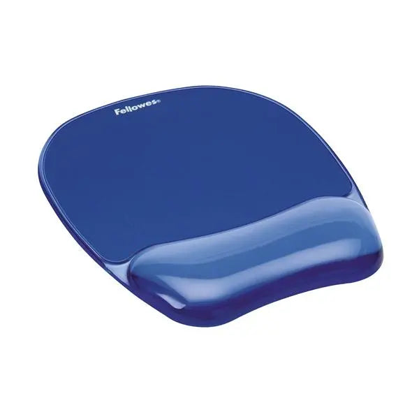 Mouse Pad con Reposamuñecas de Gel Crystal™ - Azul Fellowes - Fellowes