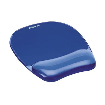 Mouse Pad con Reposamuñecas de Gel Crystal™ - Azul Fellowes - Fellowes