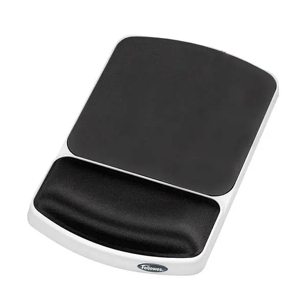 Mouse Pad con Reposamuñecas de Gel - Fellowes Grafito/Platino - fellowes