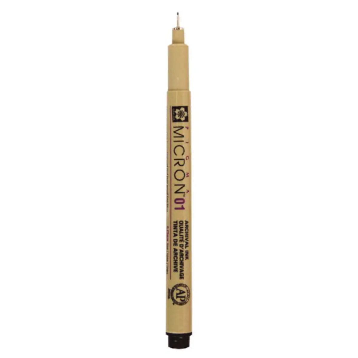 Estilógrafos Sakura Pigma Micrón Escoge punta y color. 01 de .25mm 1Pz NEGRO - Sakura