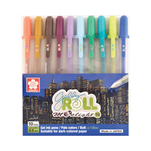 GELLY ROLL - SET CON 10 PLUMAS DE GEL MOONLIGHT PASTEL - Sakura - vista lateral