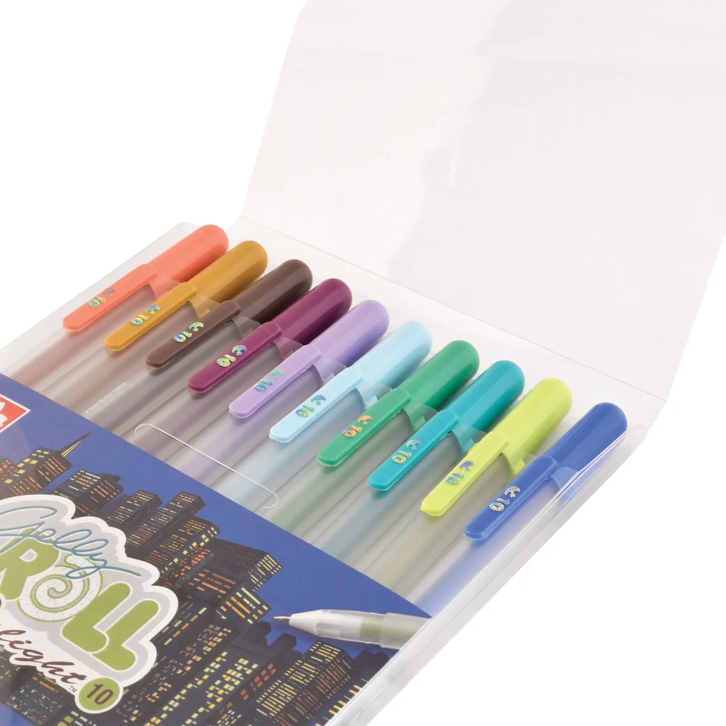 GELLY ROLL - SET CON 10 PLUMAS DE GEL MOONLIGHT PASTEL - Sakura