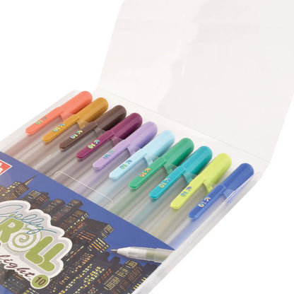 GELLY ROLL - SET CON 10 PLUMAS DE GEL MOONLIGHT PASTEL - Sakura