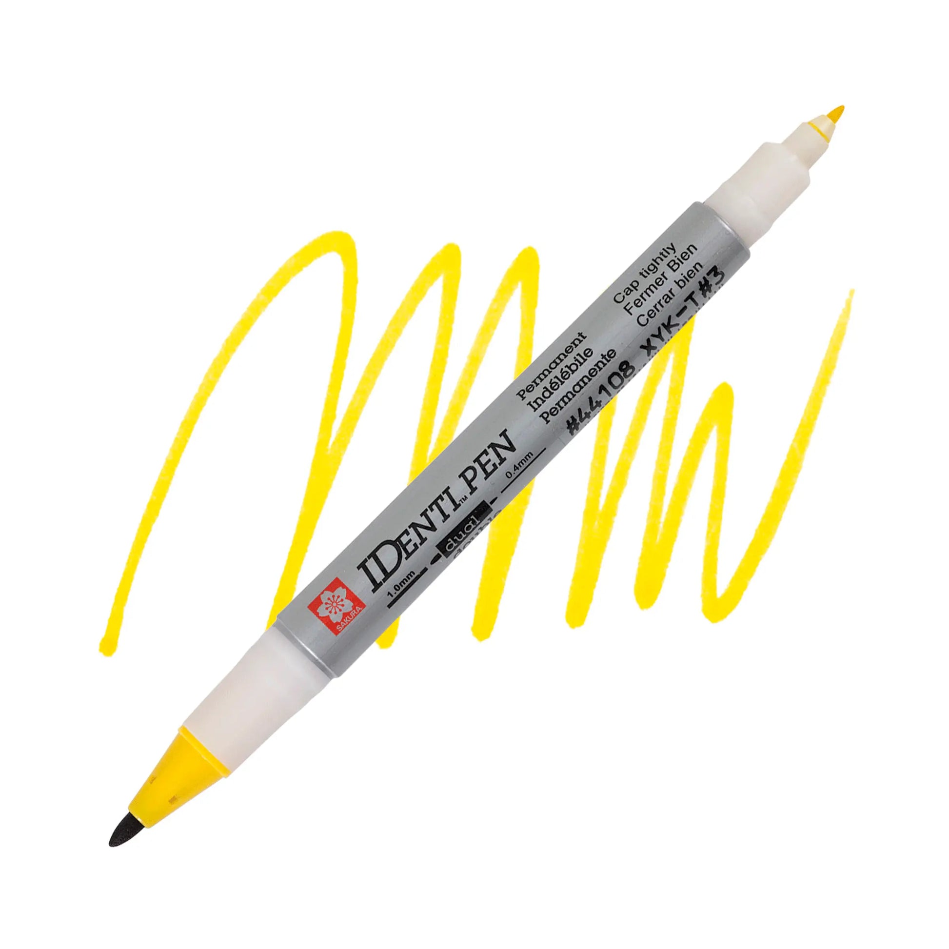 OUTLET - Sakura Identi-pen amarillo | #feef3a | mate | ? | ? / 1.0 mm - 0.4 mm - Sakura