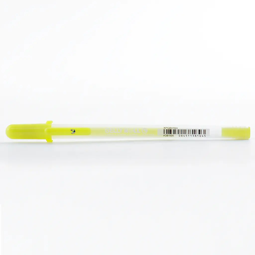 GELLY ROLL - Pluma de gel moonlight 1.0 mm amarillo fluorescente | #f7eb9f | fluorescente | ? | brillante / 1 mm - Sakura