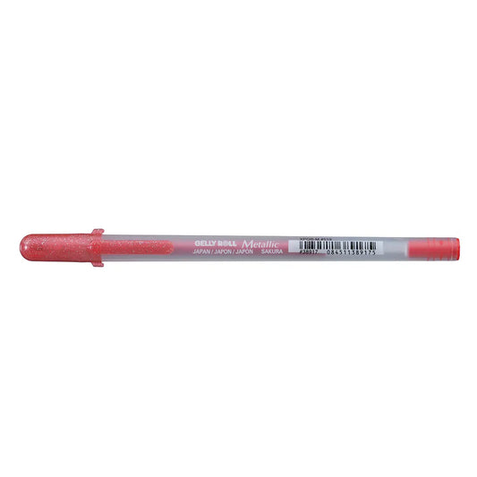 GELLY ROLL - Pluma metálica 1.0 mm rojo metálico no 519 - Rodin