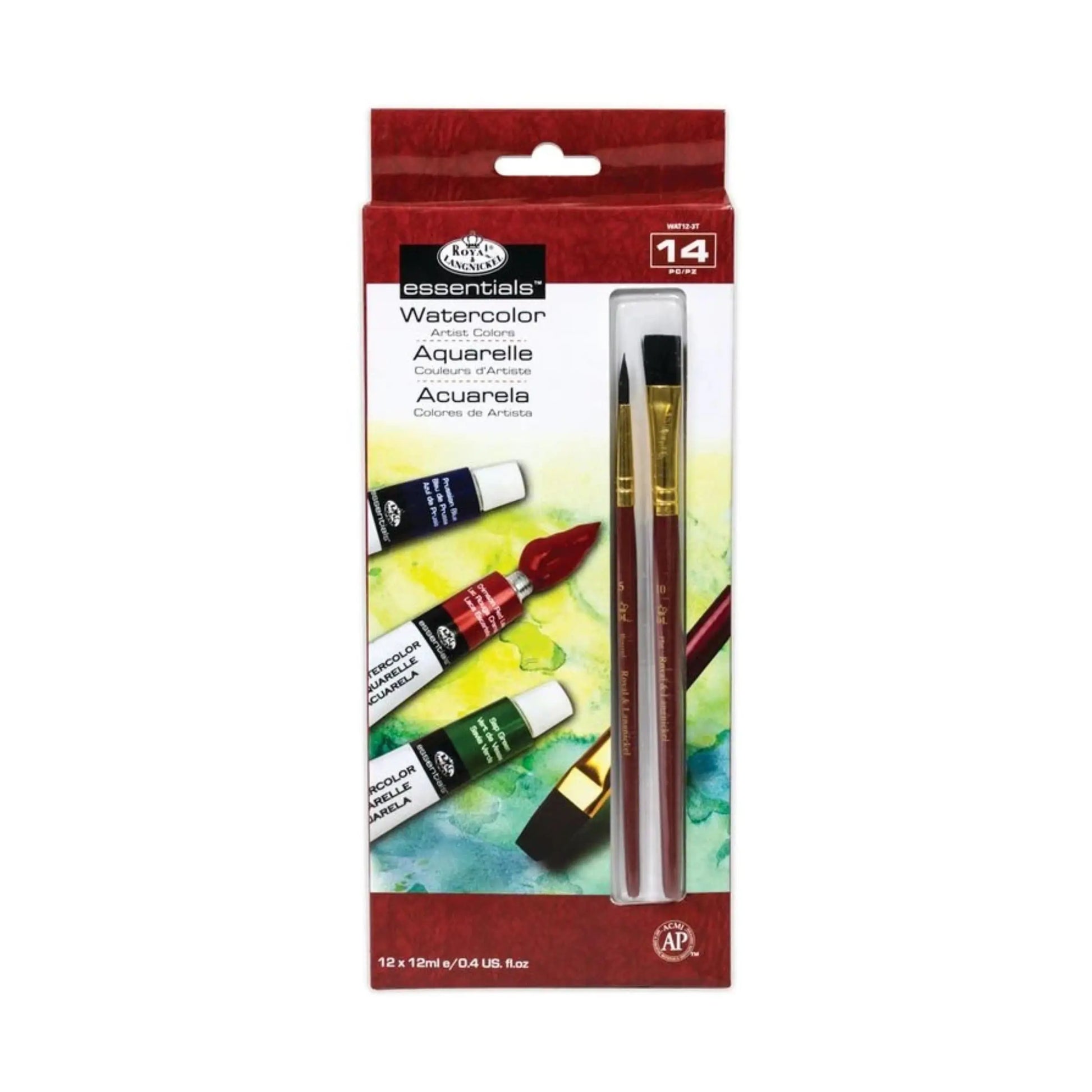 Set acuarela con 12 tubos de 12 ml - Rodin