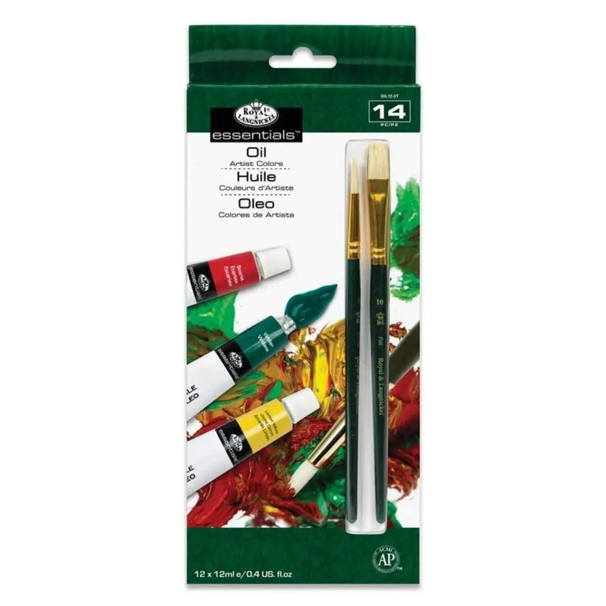 Set óleo con 12 tubos de 12 ml - Rodin