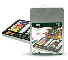ROYAL LANGNICKEL - Estuche metálico óleo con 12 tubos de 12 ml - royal langnickel