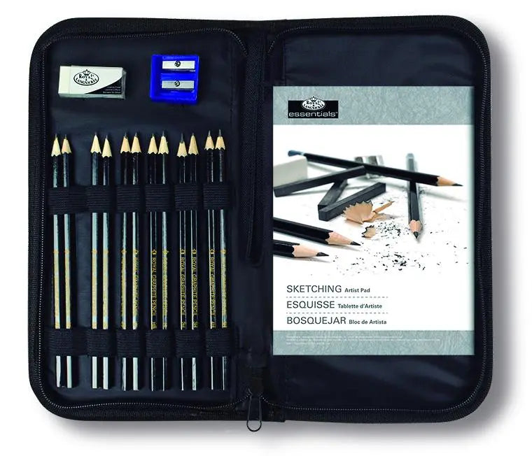 ROYAL LANGNICKEL - Estuche sketch keep n carry #RSET-KCSS - royal langnickel
