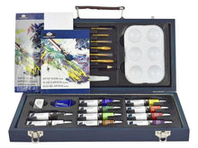 ROYAL LANGNICKEL - Estuche de arte de madera beginners acrílico #RSET-ACR3000 - royal langnickel