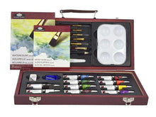 ROYAL LANGNICKEL - Estuche de arte de madera beginners acuarela - royal langnickel