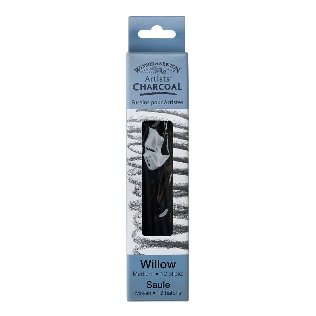 W&N - Barra de carbón mediana de sauce - Winsor and Newton