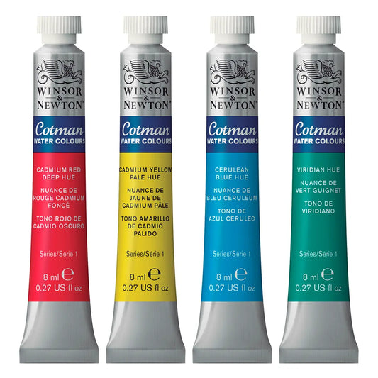 W&N - COTMAN - Acuarela tubo de 8 ml cobalt blue hue no. 179 | #006bb5 | mate / 8 ml - Winsor and Newton