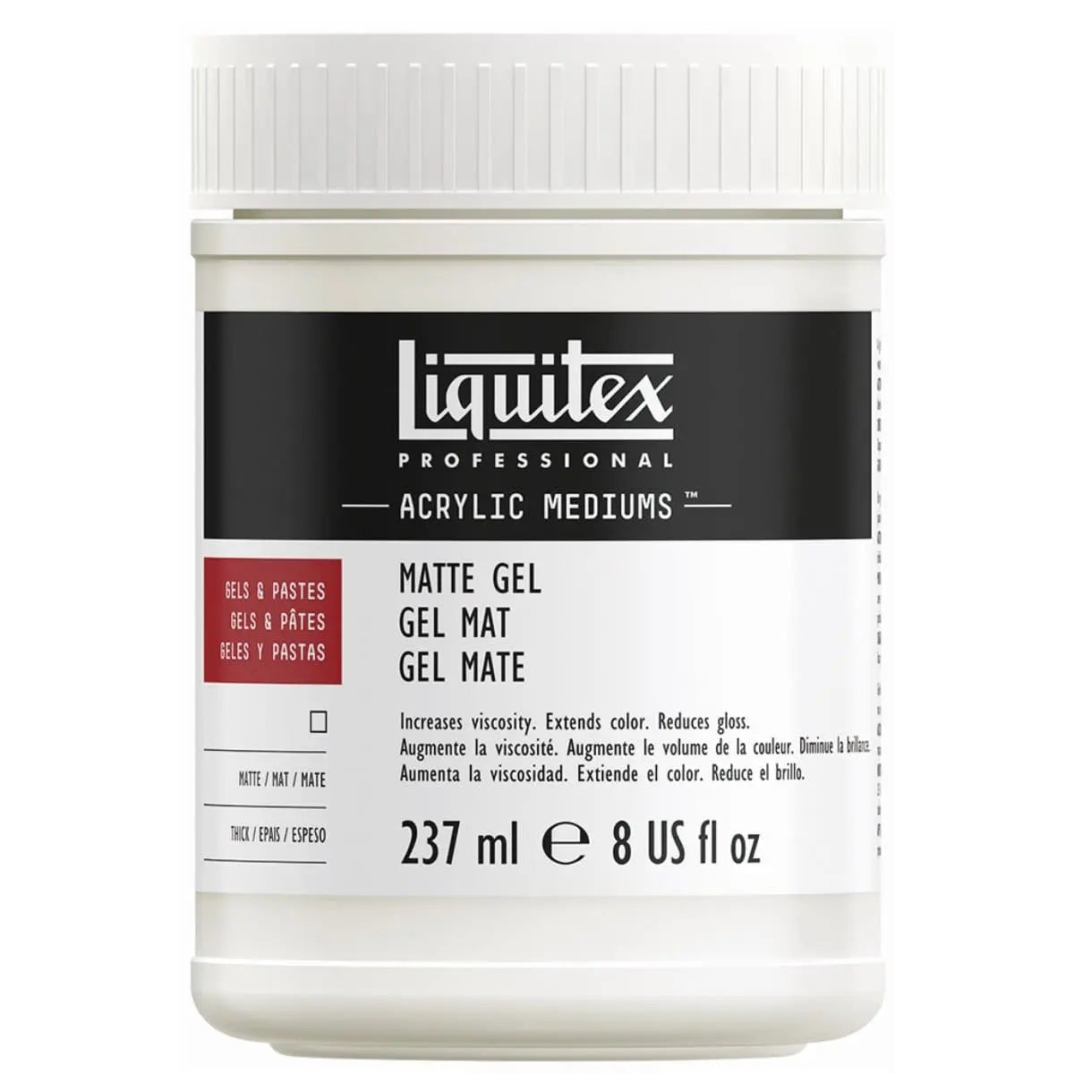 Gel mate profesional 237 ml Liquitex - Gel mate profesional 237 ml - Liquitex