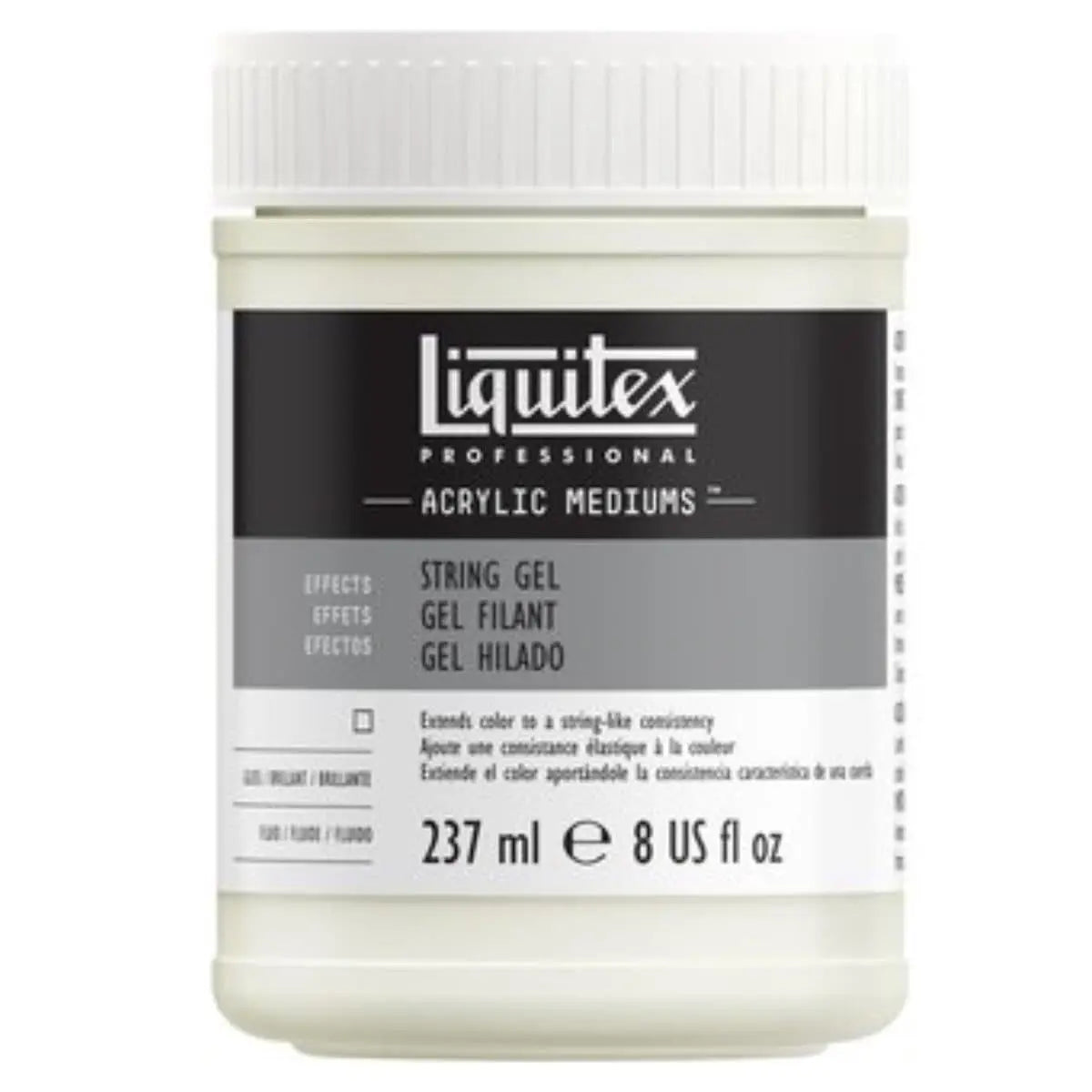 Gel de textura (gel hilado) profesional 237 ml Liquitex - Gel de textura (gel hilado) profesional 237 ml - Liquitex