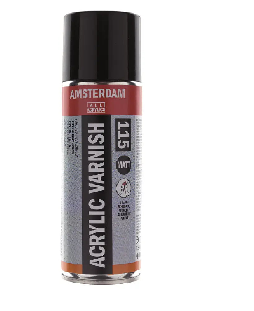 AMSTERDAM - BARNIZ ACRÍLICO MATE EN SPRAY - Royal Talens