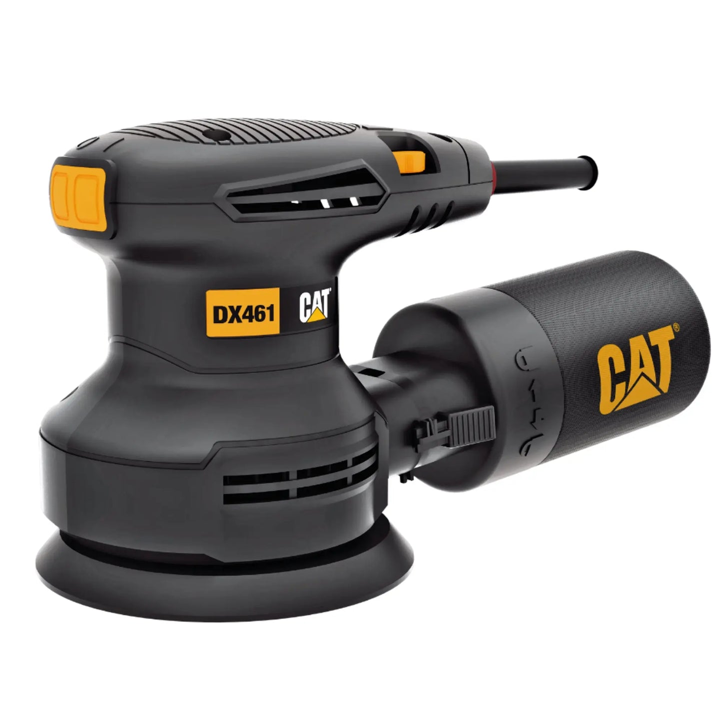 CATERPILLAR LIJADORA ORBITAL 5PULG 400W DX461 - Fandeli - vista lateral
