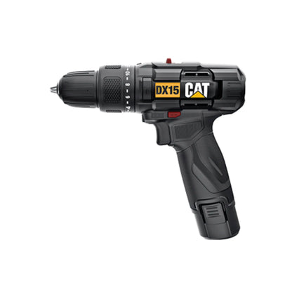 Taladro Rotomartillo Inalambrico 12v Caterpillar Dx15 - Fandeli - vista lateral
