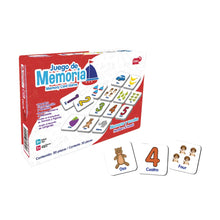 Juego De Memoria Números Y Vocales Mesa Diako Didáctico - Diako