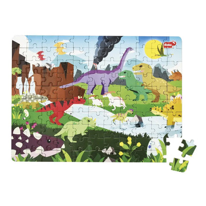 ROMPECABEZAS DINOSAURIOS 110 PZS - Diako - vista lateral