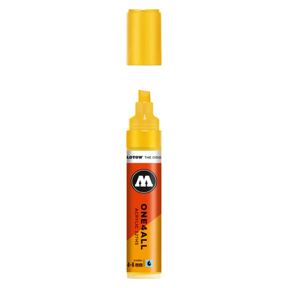 MOLOTOW - MARCADORES ACRÍLICOS ONE4ALL PUNTA BISELADA 4 - 8 MM GREY BLUE LIGHT N¬∞ 237 | #b1adab | opaco | pastel | ? | mate / 4-8 MM - Molotow - vista lateral
