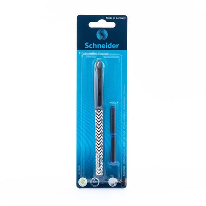 SCHNEIDER - BOLÍGRAFO ROLLER VOYAGE TINTA AZUL - Schneider