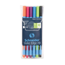 SCHNEIDER -ESTUCHE CON 6 BOLÍGRAFOS SLIDER EDGE XB - Schneider - vista lateral
