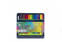 SCHNEIDER -ESTUCHE CON 32 MARCADORES PUNTA FINA - LINE-UP - Schneider