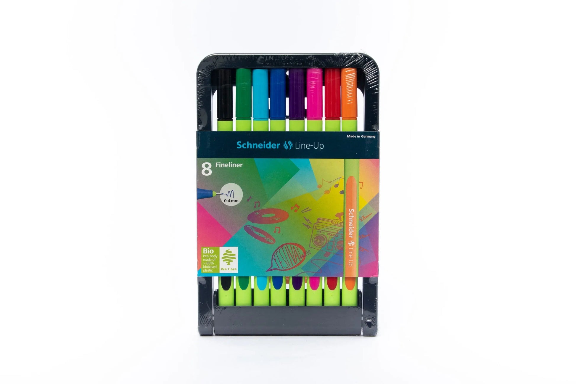 Schneider Vibrant Porous - Bolígrafo, 8 piezas - Schneider