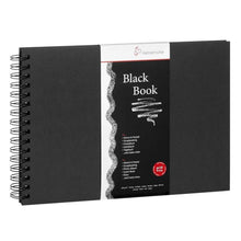 HAHNEMÜHLE - Libro negro sketch paisaje  a5 - Hahnehmuhle