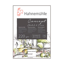 Hahnemühle - Block concept sketch & draw 21 x 29.7 cm - Lock