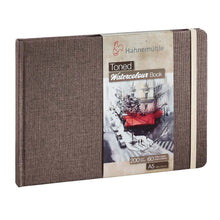 Hahnemühle - Libro beige para acuarela paisaje 14.8 x 21 cm (A5) - Hahnehmuhle