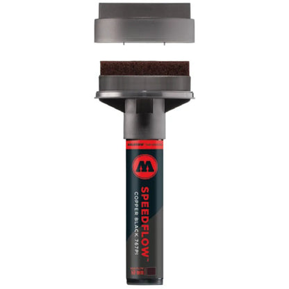 MOLOTOW -  MARCADOR PERMANENTE NEGRO SPEEDFLOW 767PI 60MM - Molotow
