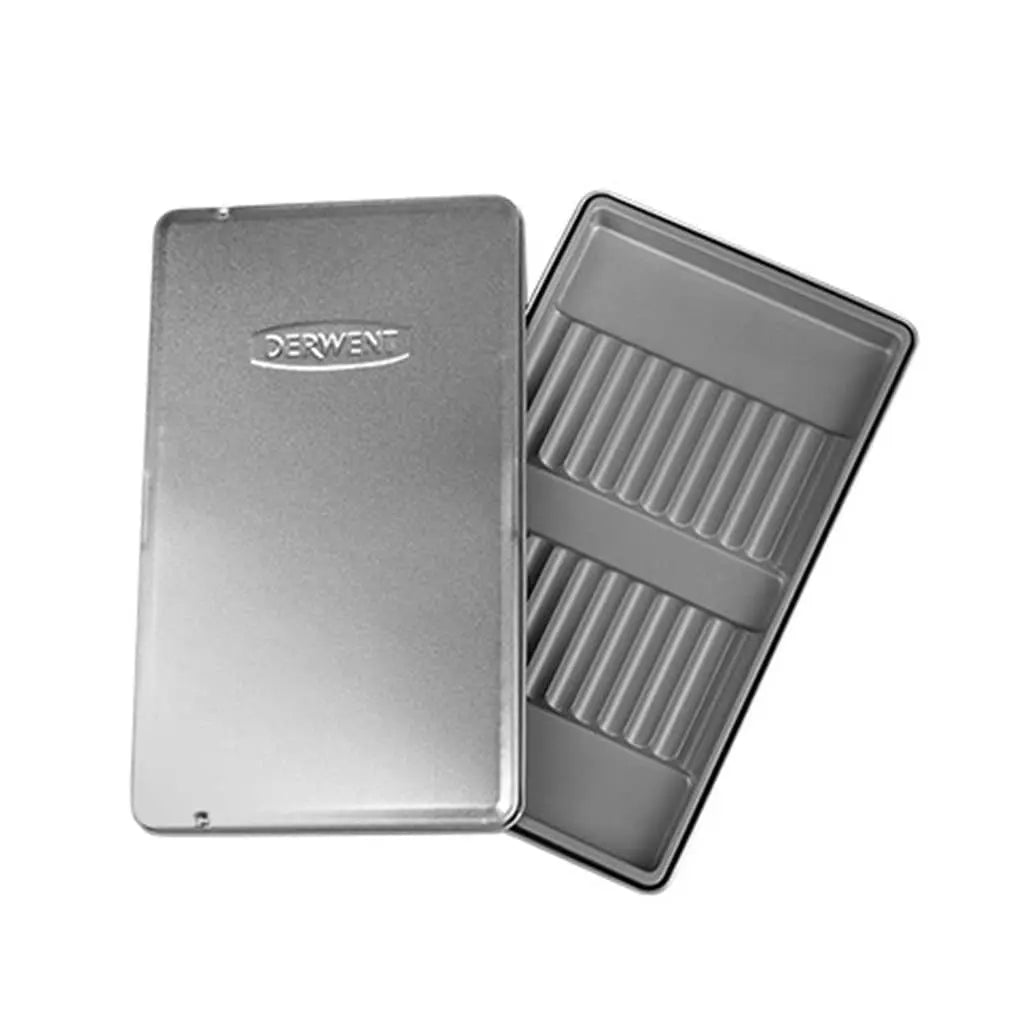 Derwent - Caja metálica para 12 lápices #90702 Derwent - Caja metálica para 12 lápices #90702 - DERWENT