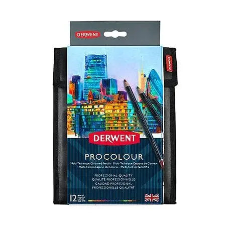 Derwent - Estuche con 10 lápices de colores procolour #2302582 colección de regalo Derwent - Estuche con 10 lápices de colores procolour #2302582 colección de regalo - Derwent