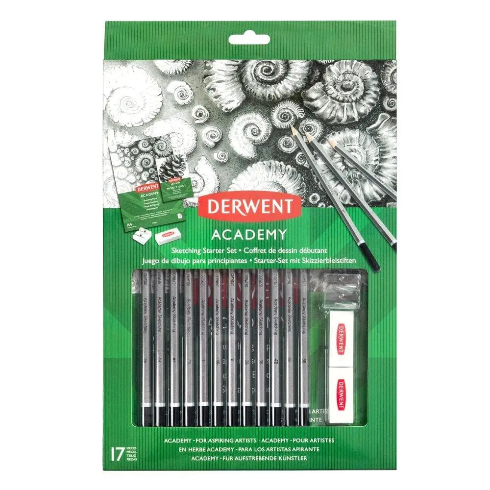 Derwent Academy - Set de introducción con 12 lápices sketch #2305679 Derwent Academy - Set de introducción con 12 lápices sketch #2305679 - Derwent Academy