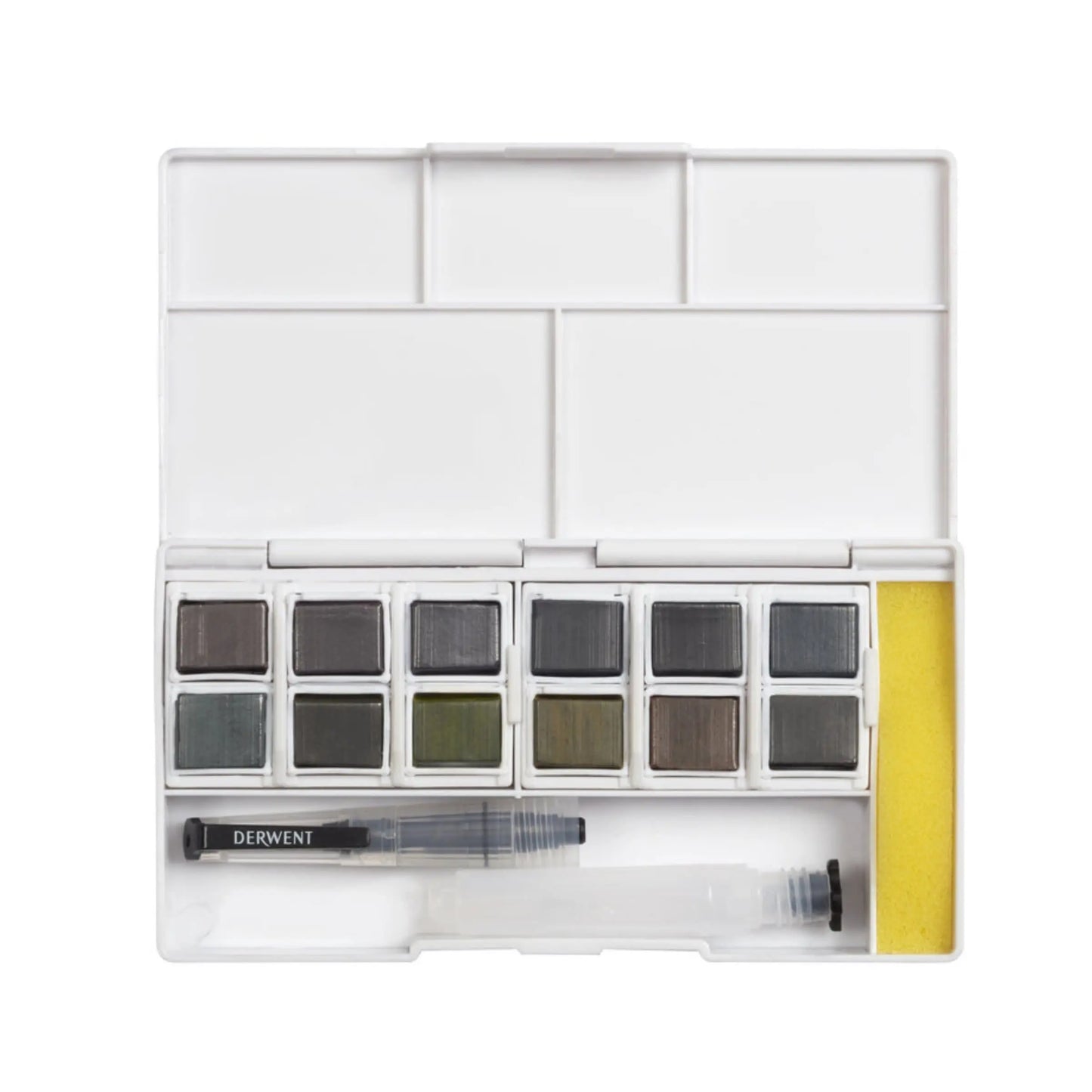 DERWENT - Estuche de bolsillo con 12 pastillas grafito #2305658 - Derwent - detalle