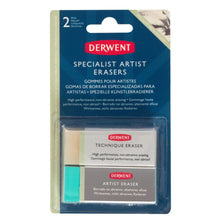 Derwent - Set con 2 gomas de borrar para artistas #2305815 - Derwent - vista lateral
