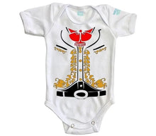 Body Bebé Mariachi Blanco 24 / Manga Larga - Coveme - vista lateral