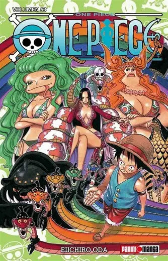 One Piece Manga Panini Anime Tomo A Elegir Español N°53 - Panini - vista lateral
