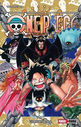 One Piece Manga Panini Anime Tomo A Elegir Español N°54 - Panini - vista lateral
