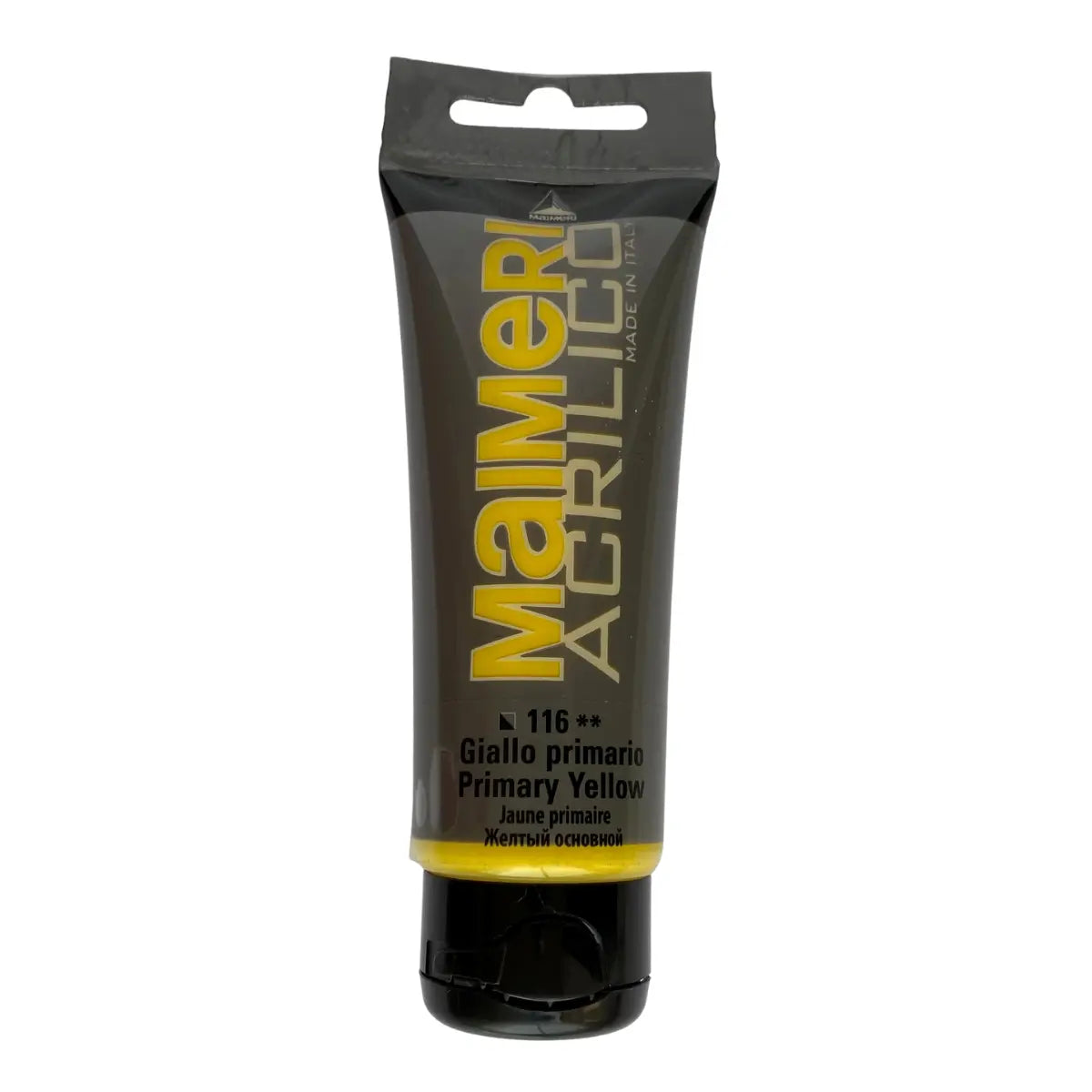 Pintura Acrílica En Tubo Maimeri Acabado Semi-mate 75ml Elige Color Amarillo Primario - maimeri